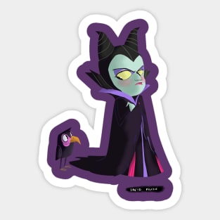 Little Maleficent Sticker